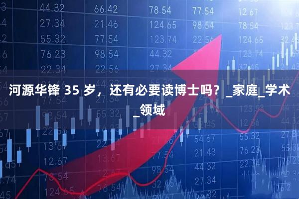 河源华锋 35 岁，还有必要读博士吗？_家庭_学术_领域